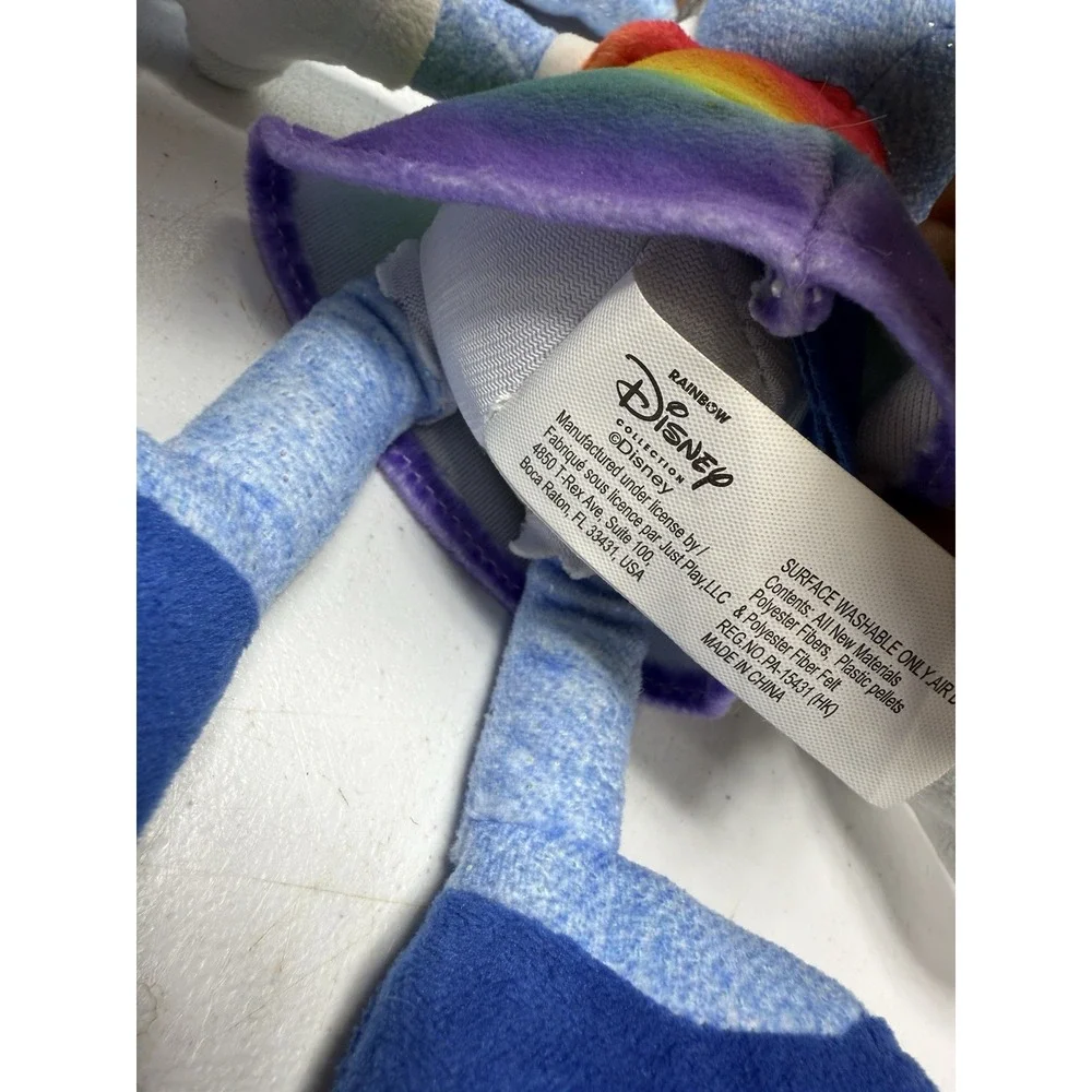 Lot 2 Disney Rainbow Pride Plush 2022 Minnie Mouse Donald‎ Duck W/ Tags